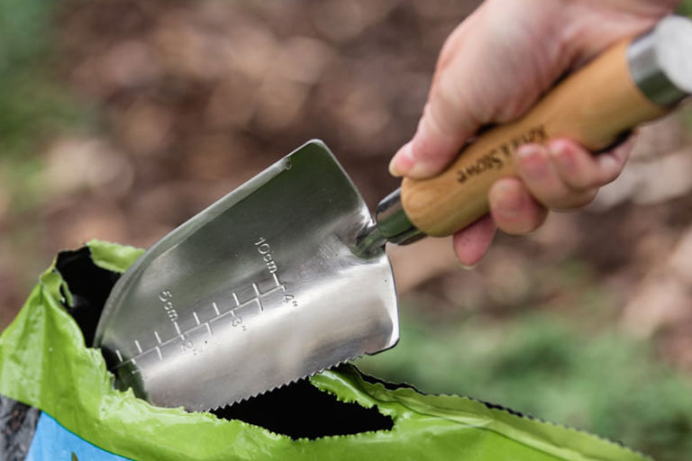 Kent and Stowe Capability Trowel - Use this Swiss Army knife of a trowel to:  Hammer in vine eyes, posts and stakes Plant bulbs, seeds and dig planting holes Open compost bags Slice through surface weeds Plant in hard to work soils.