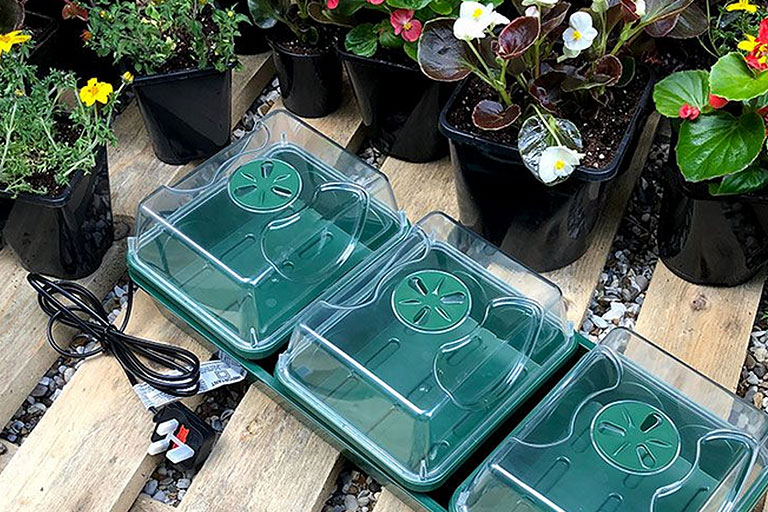 UpYouGrow 3-Way Heated Propagator Farther's Day 2022 garden gift idea