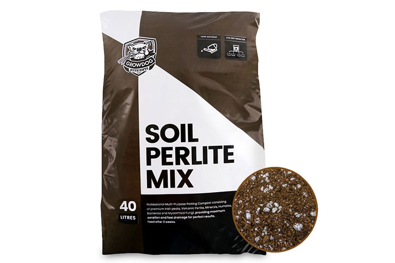 40l bag of GrowDog Soil/Perlite