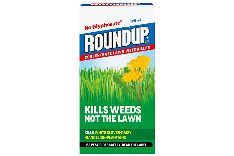 RoundUp concentrated lawn weedkiller