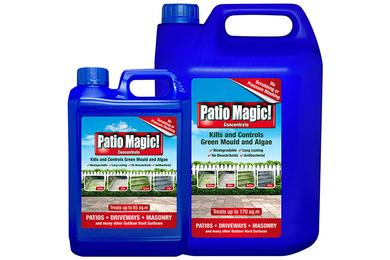 Patio Magic in 2.5l and 5l bottles